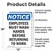 Signmission Safety Culture Sign, 12 in Width, Vinyl Decal, Rectangle OS-2PACK-NS-D-1218-V-11971 - alternate 6